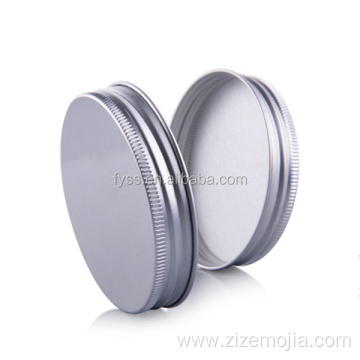 Plastic Cream Jar with Aluminum Lids for Cosmetic